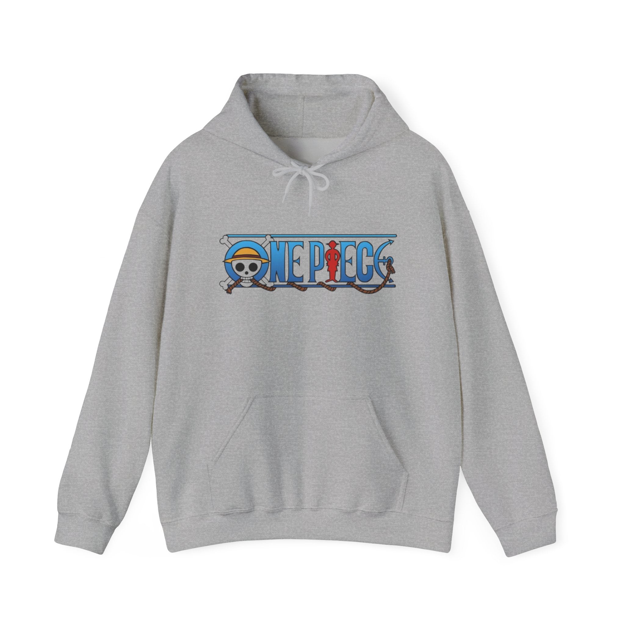 One Piece Hoodie — Luffy Crew Christmas Graphic Pullover