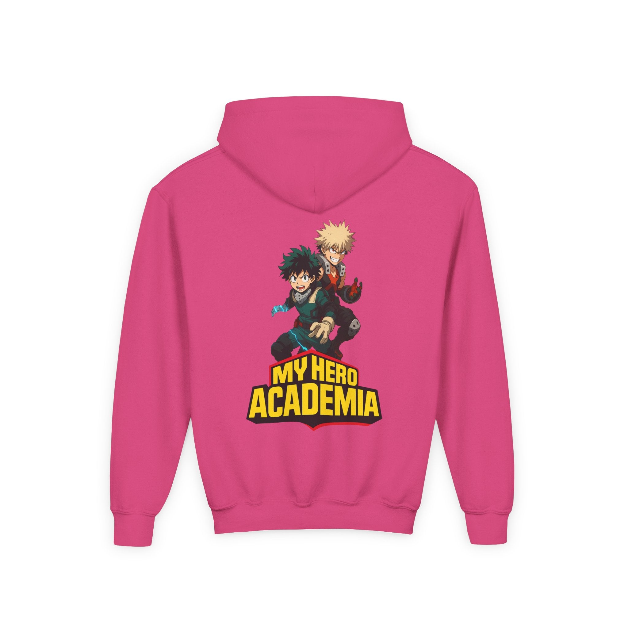 My Hero Academia Youth Hoodie — Anime Character Logo Pullover