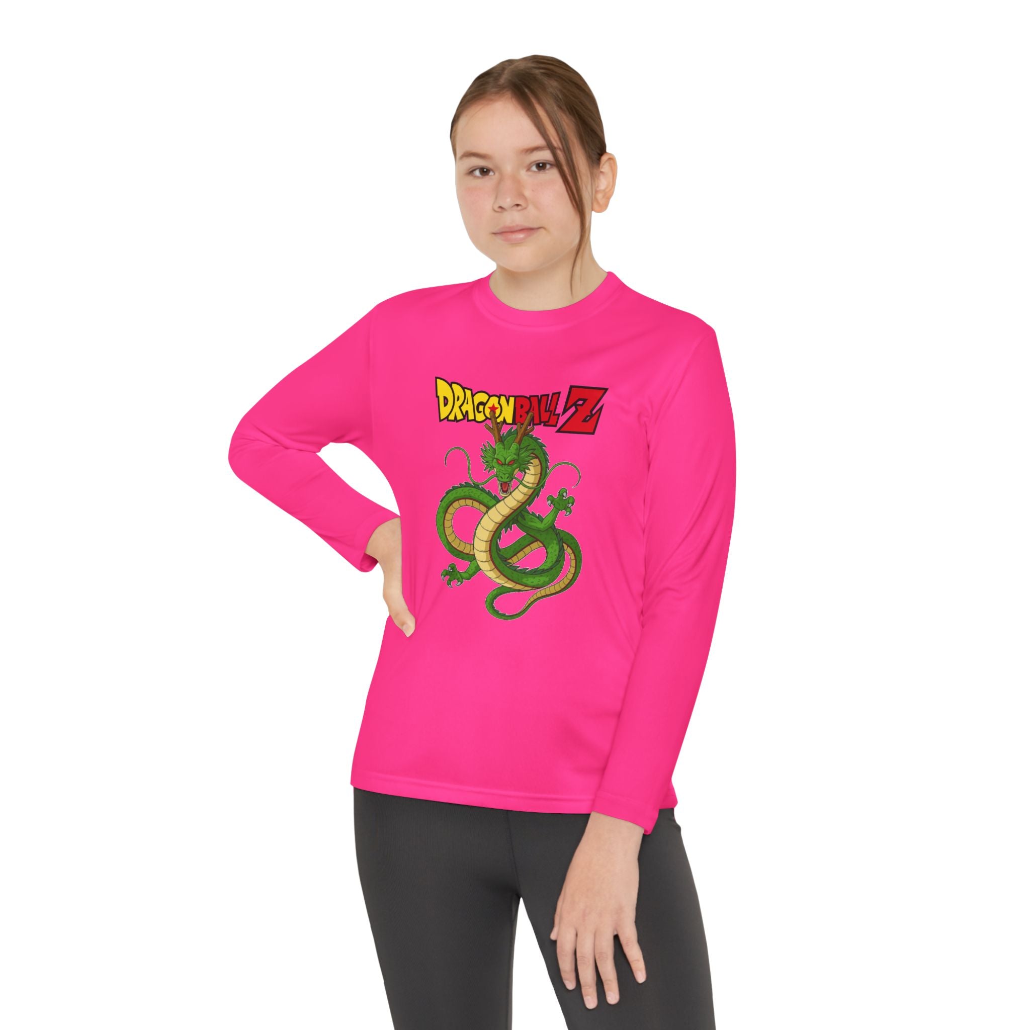 Dragon Shenron Youth Long Sleeve Tee — Anime Dragon Z Graphic Shirt