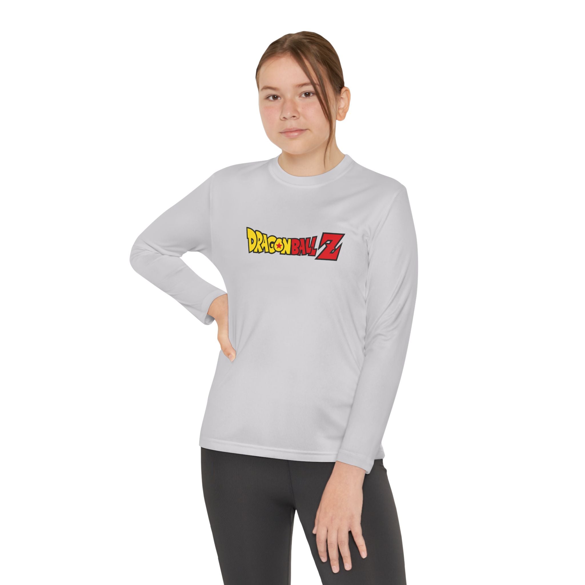 Dragon Ball Z Youth Long Sleeve Tee — Kids Anime Logo Shirt