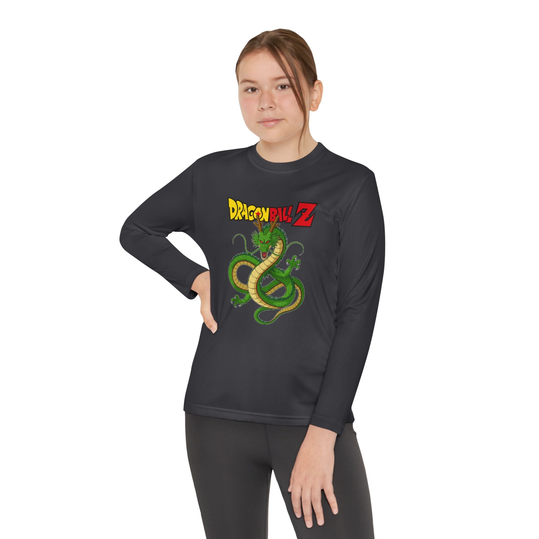 Dragon Shenron Youth Long Sleeve Tee — Anime Dragon Z Graphic Shirt