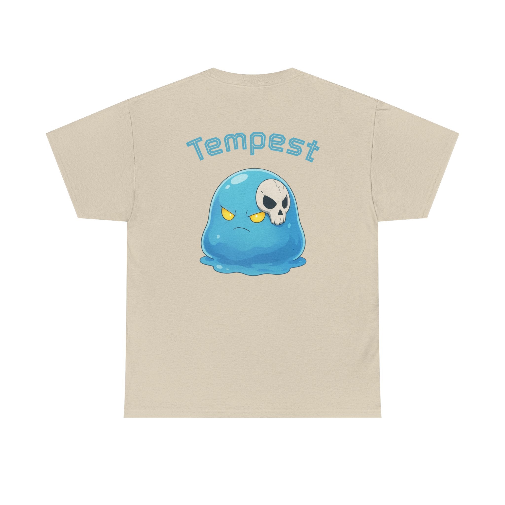 Fantasy Demon Knight T-Shirt — 'Tempest' Slime Back Graphic Tee