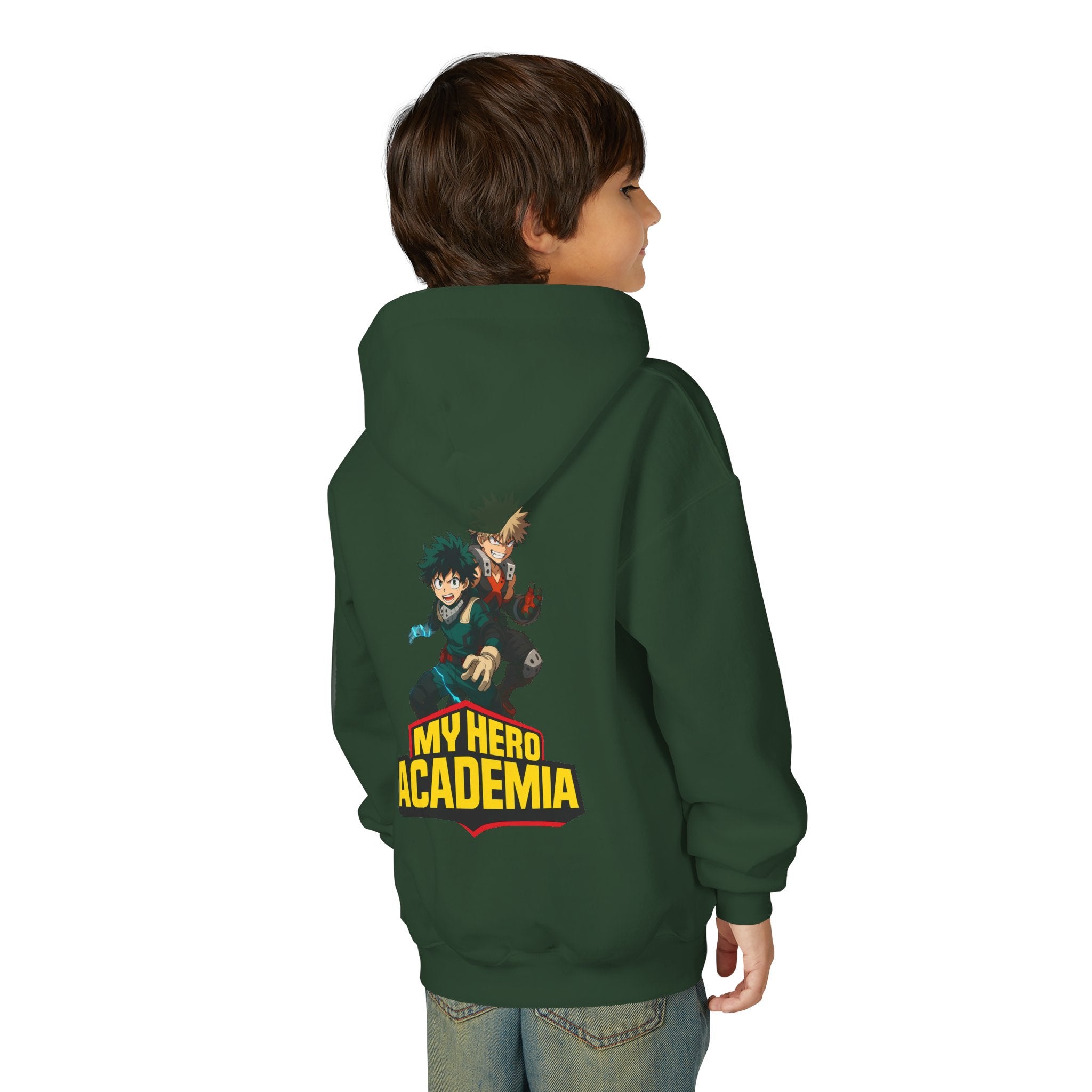 My Hero Academia Youth Hoodie — Anime Character Logo Pullover