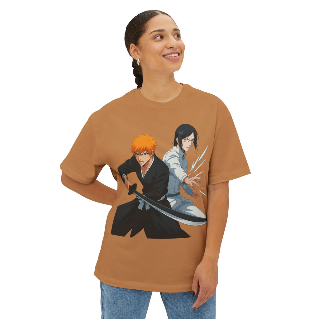 Bleach Manga-Inspired Oversized Tee for Anime Fans