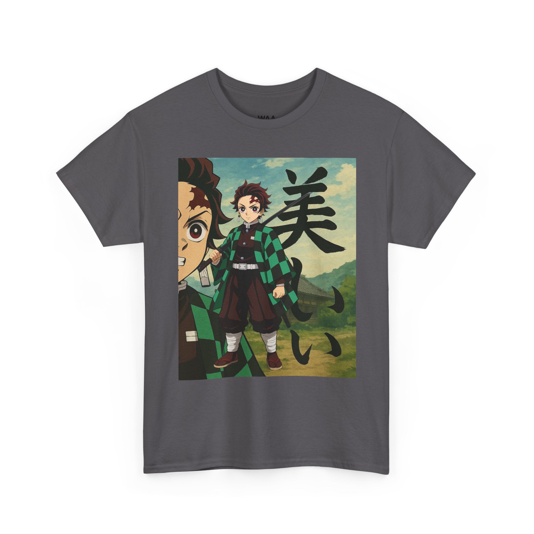 Demon Slayer Tanjiro Anime T-Shirt — Water Breathing Graphic Tee