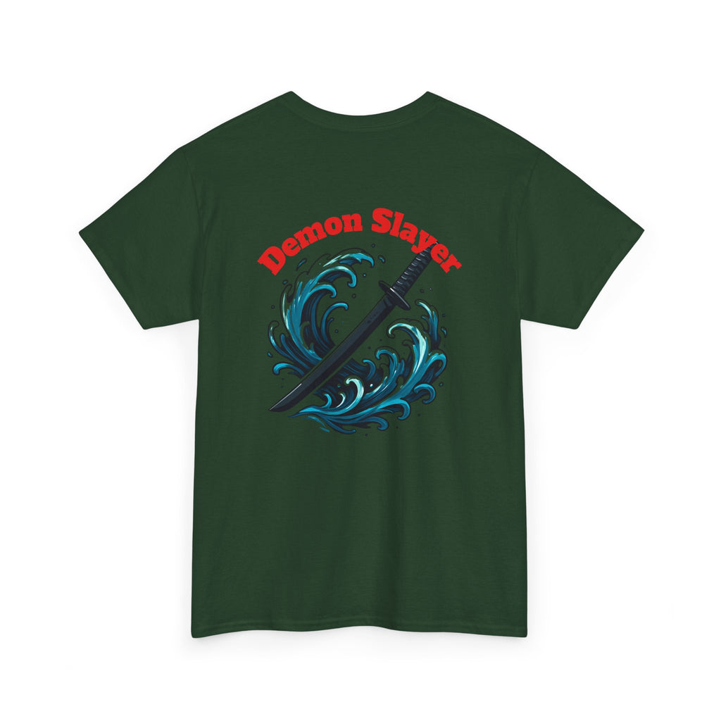 Demon Slayer Tanjiro Anime T-Shirt — Water Breathing Graphic Tee