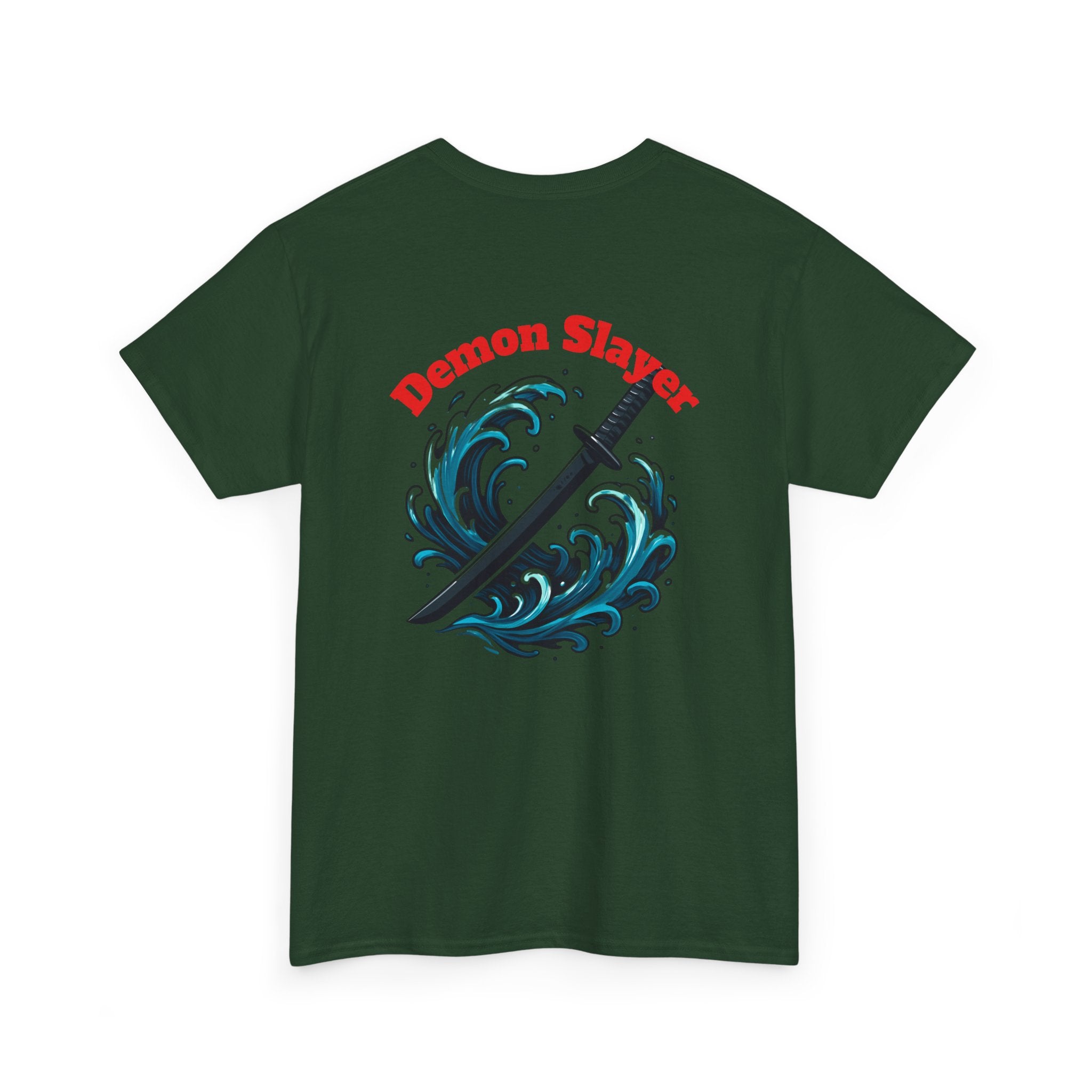 Demon Slayer Tanjiro Anime T-Shirt — Water Breathing Graphic Tee