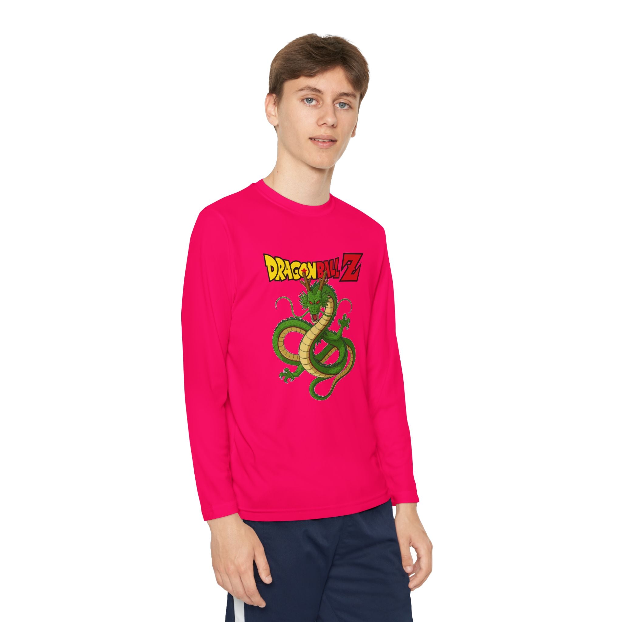 Dragon Shenron Youth Long Sleeve Tee — Anime Dragon Z Graphic Shirt