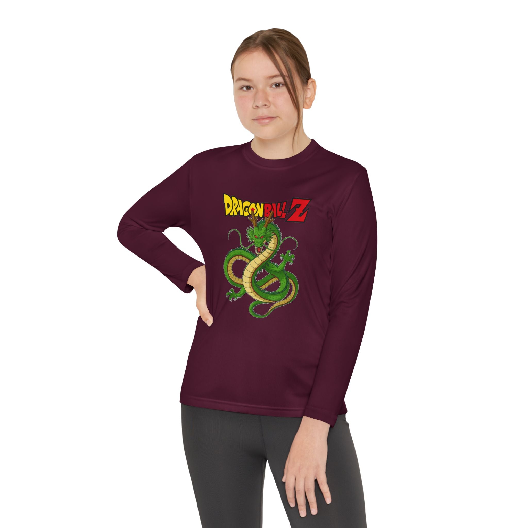 Dragon Shenron Youth Long Sleeve Tee — Anime Dragon Z Graphic Shirt