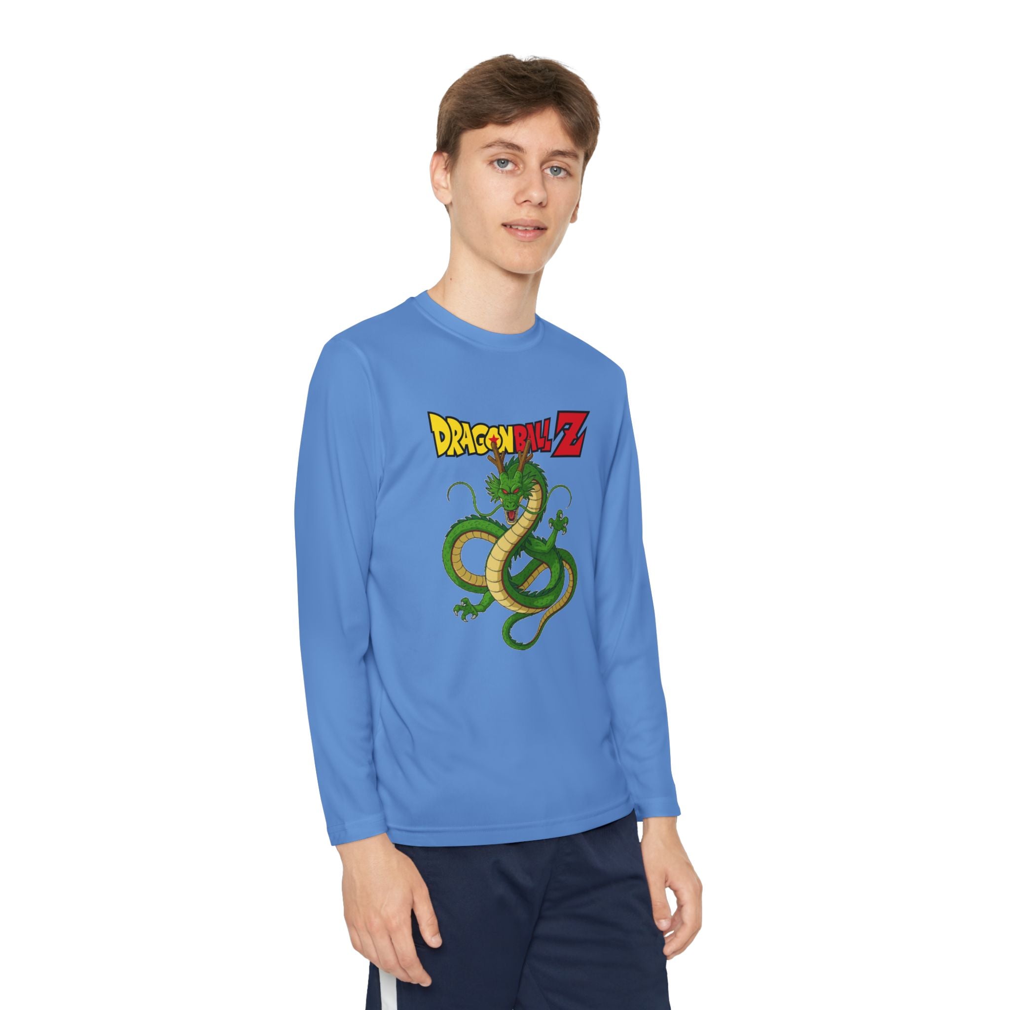 Dragon Shenron Youth Long Sleeve Tee — Anime Dragon Z Graphic Shirt