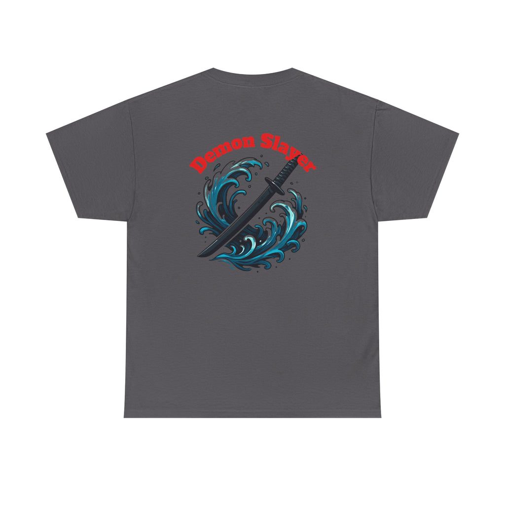 Demon Slayer Tanjiro Anime T-Shirt — Water Breathing Graphic Tee