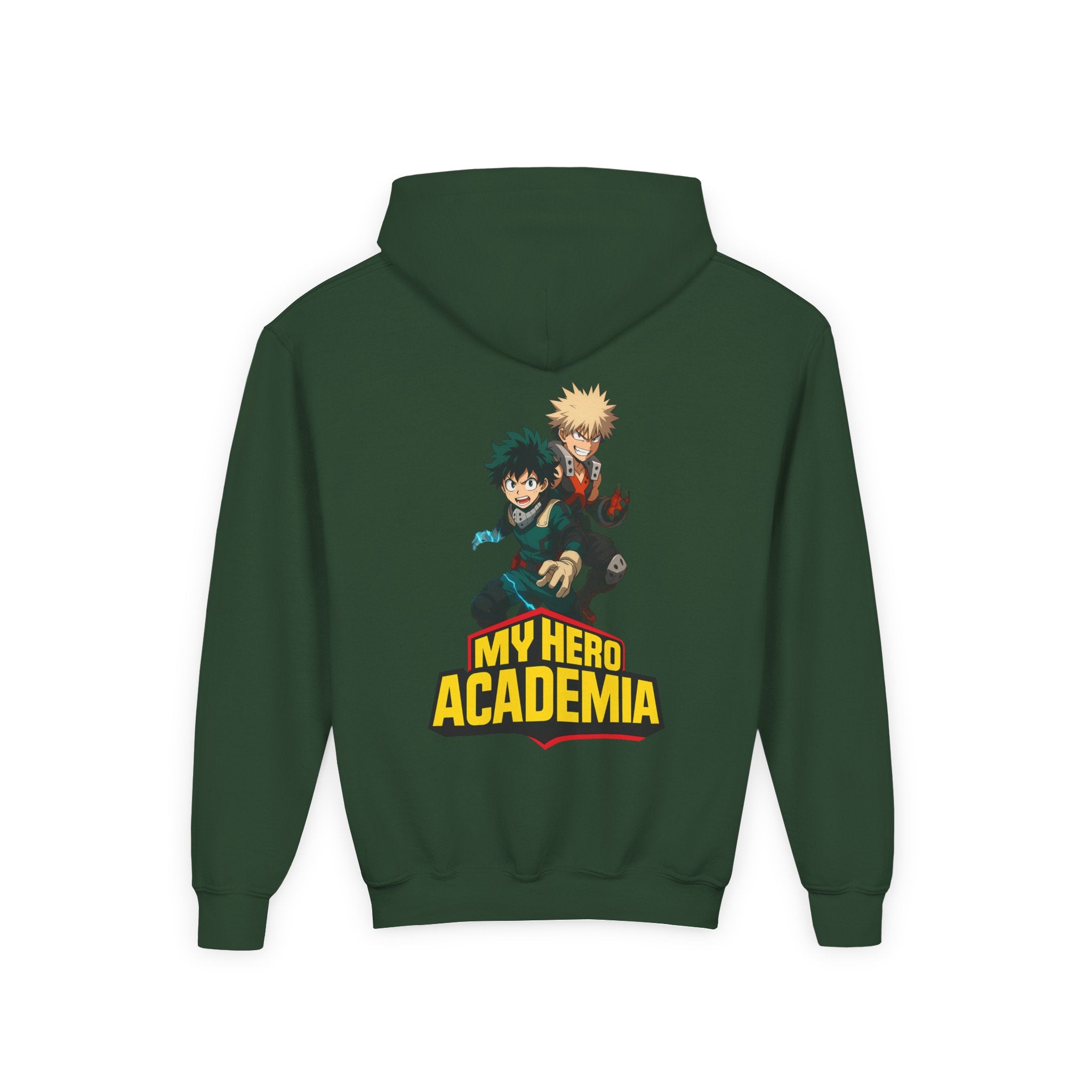 My Hero Academia Youth Hoodie — Anime Character Logo Pullover