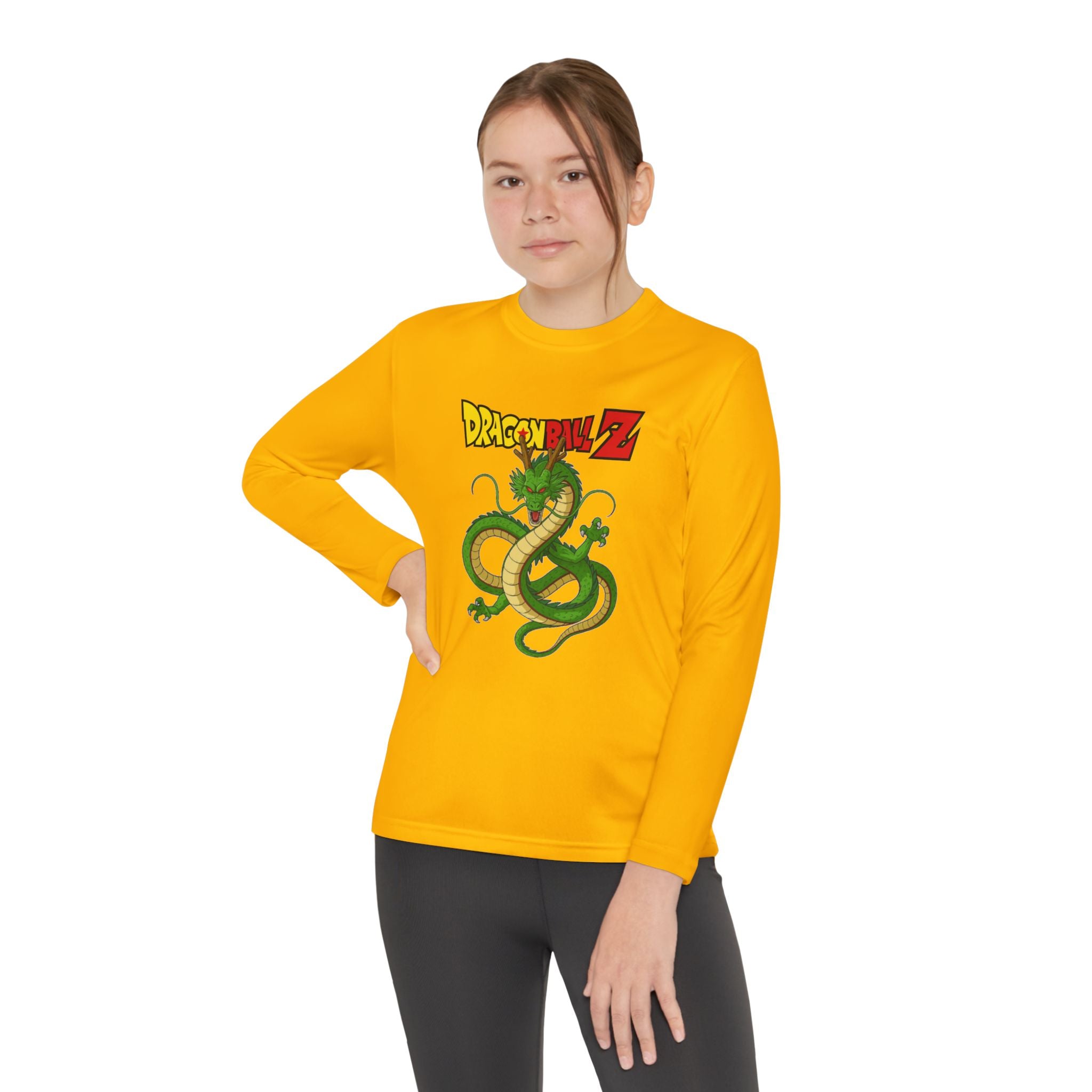 Dragon Shenron Youth Long Sleeve Tee — Anime Dragon Z Graphic Shirt