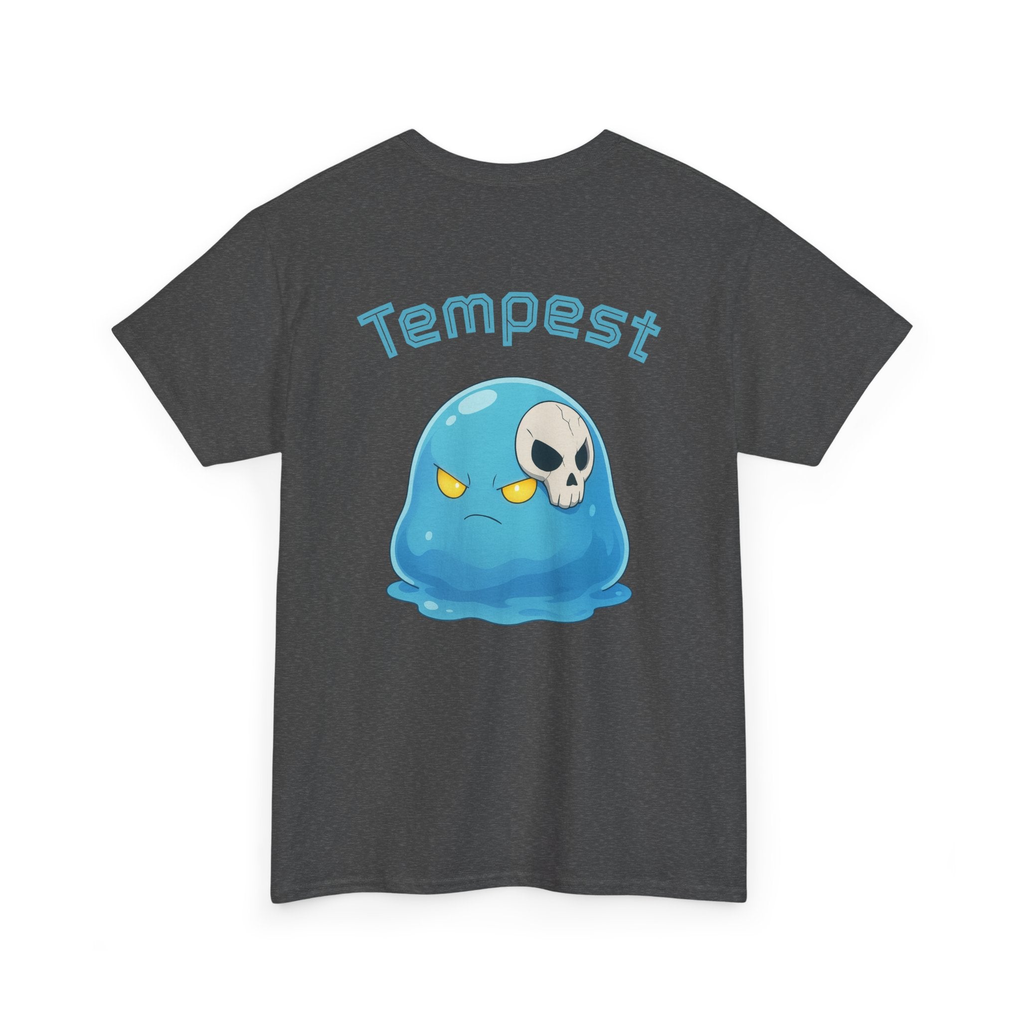 Fantasy Demon Knight T-Shirt — 'Tempest' Slime Back Graphic Tee