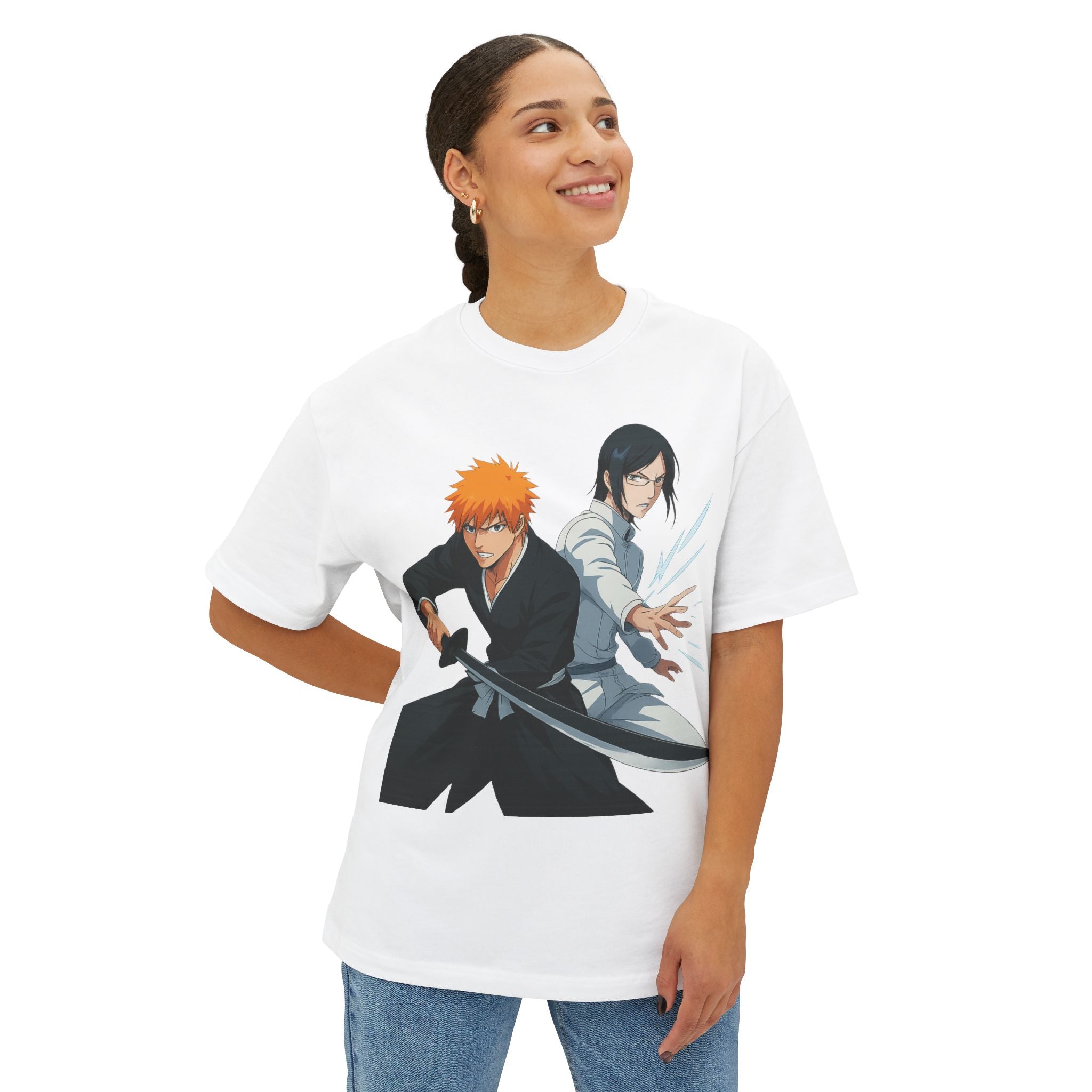 Bleach Manga-Inspired Oversized Tee for Anime Fans