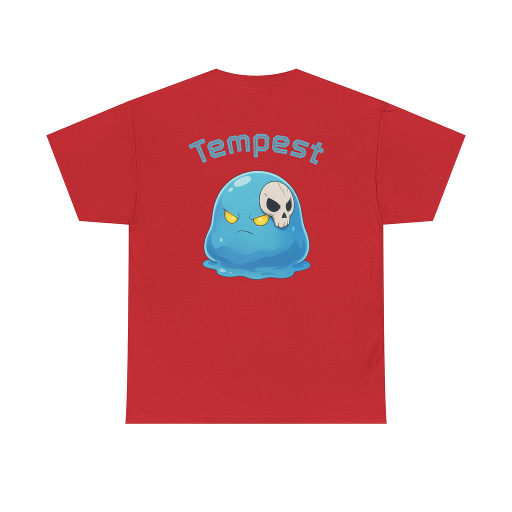 Fantasy Demon Knight T-Shirt — 'Tempest' Slime Back Graphic Tee