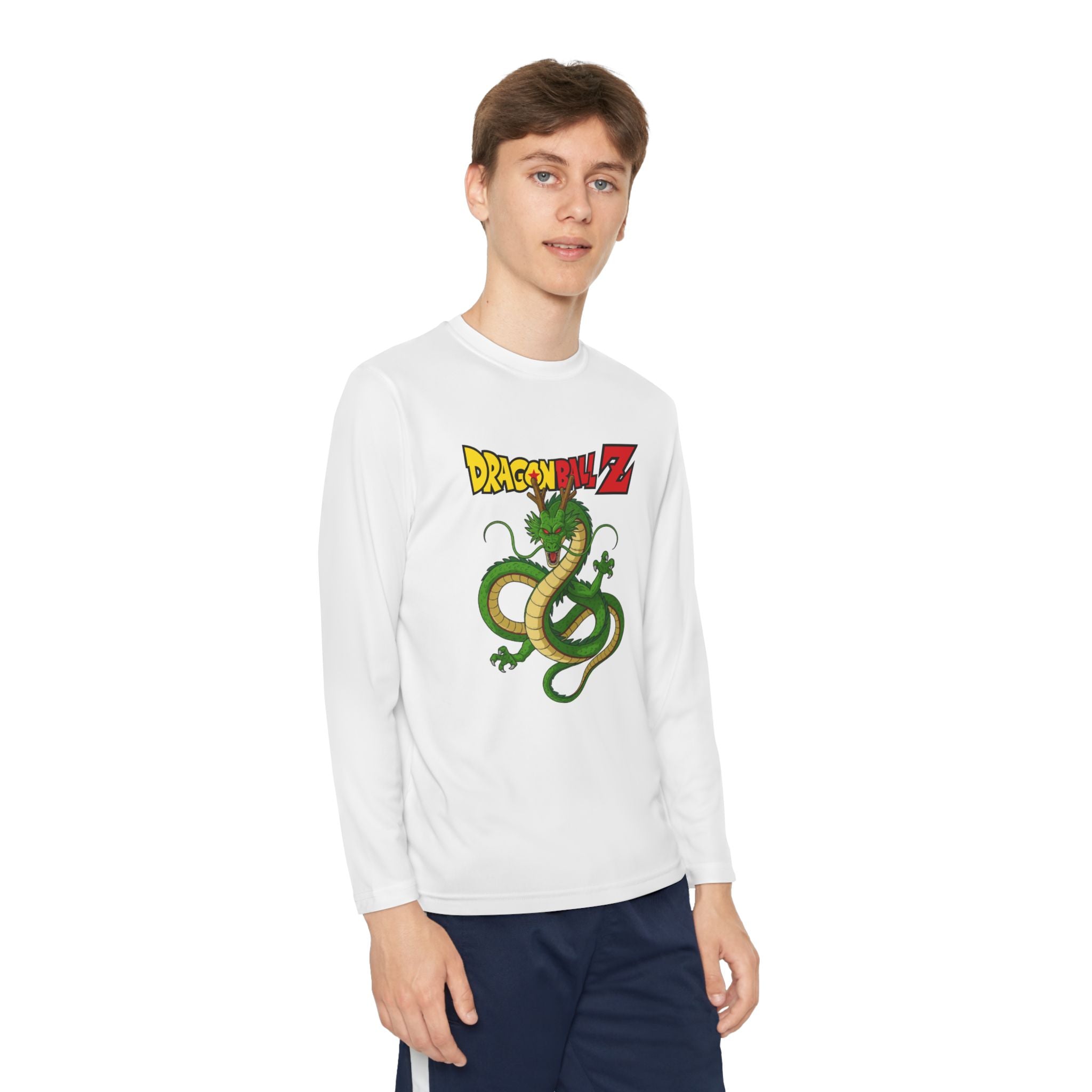 Dragon Shenron Youth Long Sleeve Tee — Anime Dragon Z Graphic Shirt