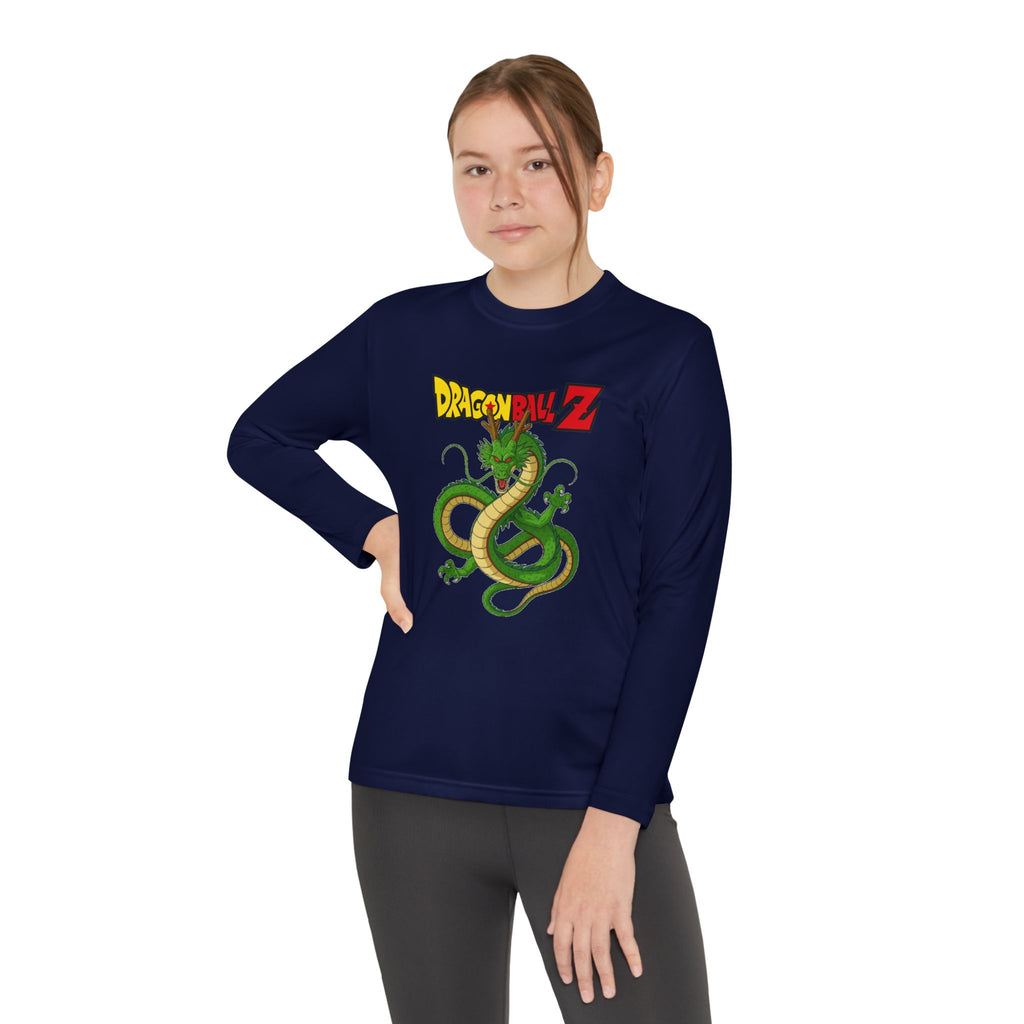 Dragon Shenron Youth Long Sleeve Tee — Anime Dragon Z Graphic Shirt