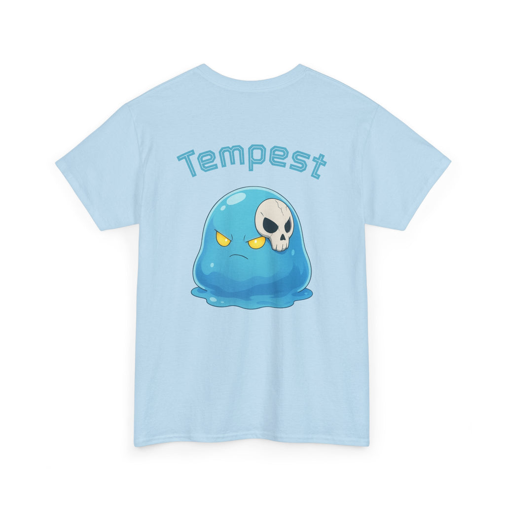 Fantasy Demon Knight T-Shirt — 'Tempest' Slime Back Graphic Tee