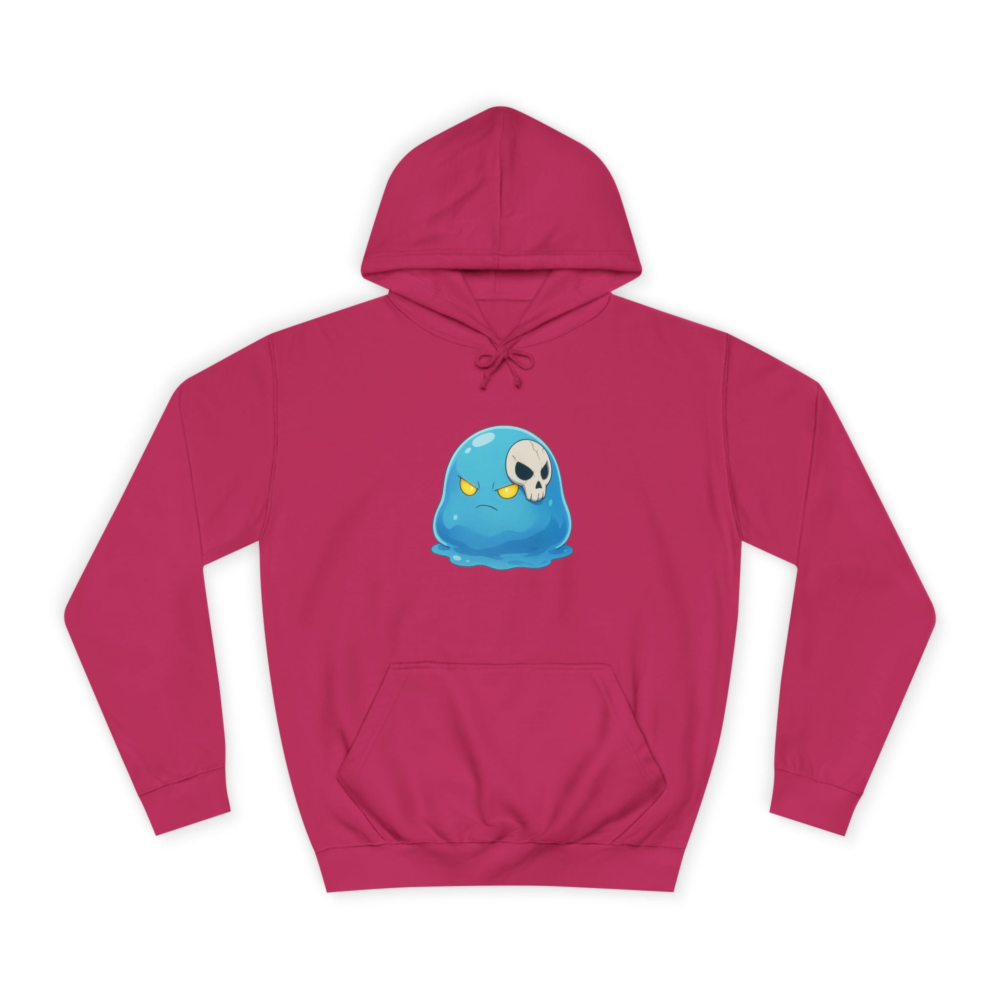 Cute Blue Slime Hoodie — 'Tempest' Gamer College Pullover