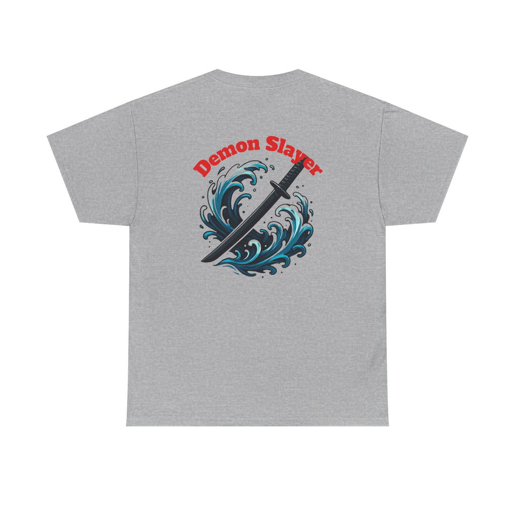 Demon Slayer Tanjiro Anime T-Shirt — Water Breathing Graphic Tee