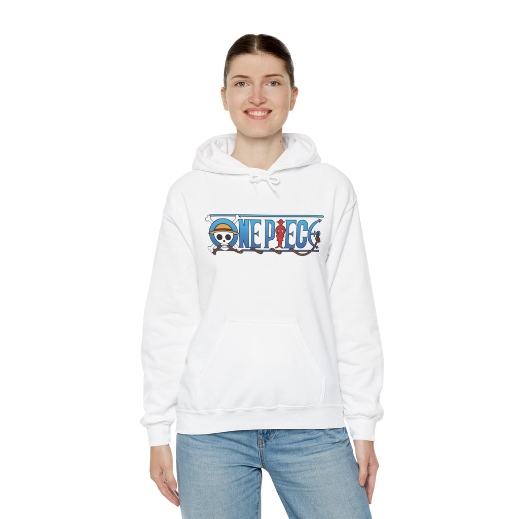 One Piece Hoodie — Luffy Crew Christmas Graphic Pullover