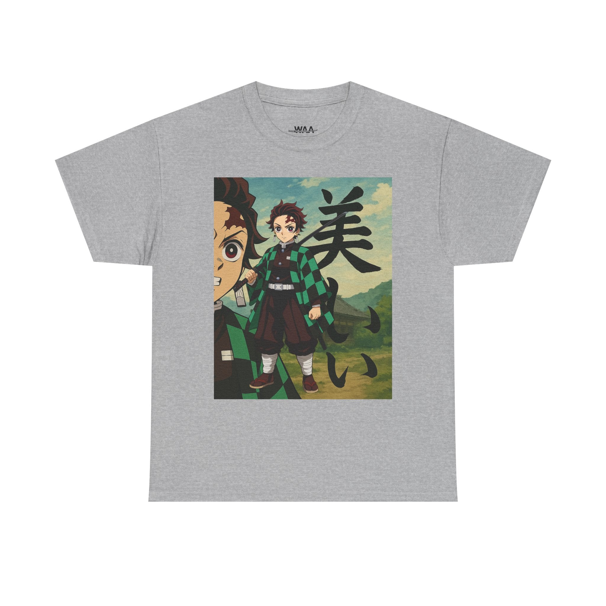 Demon Slayer Tanjiro Anime T-Shirt — Water Breathing Graphic Tee