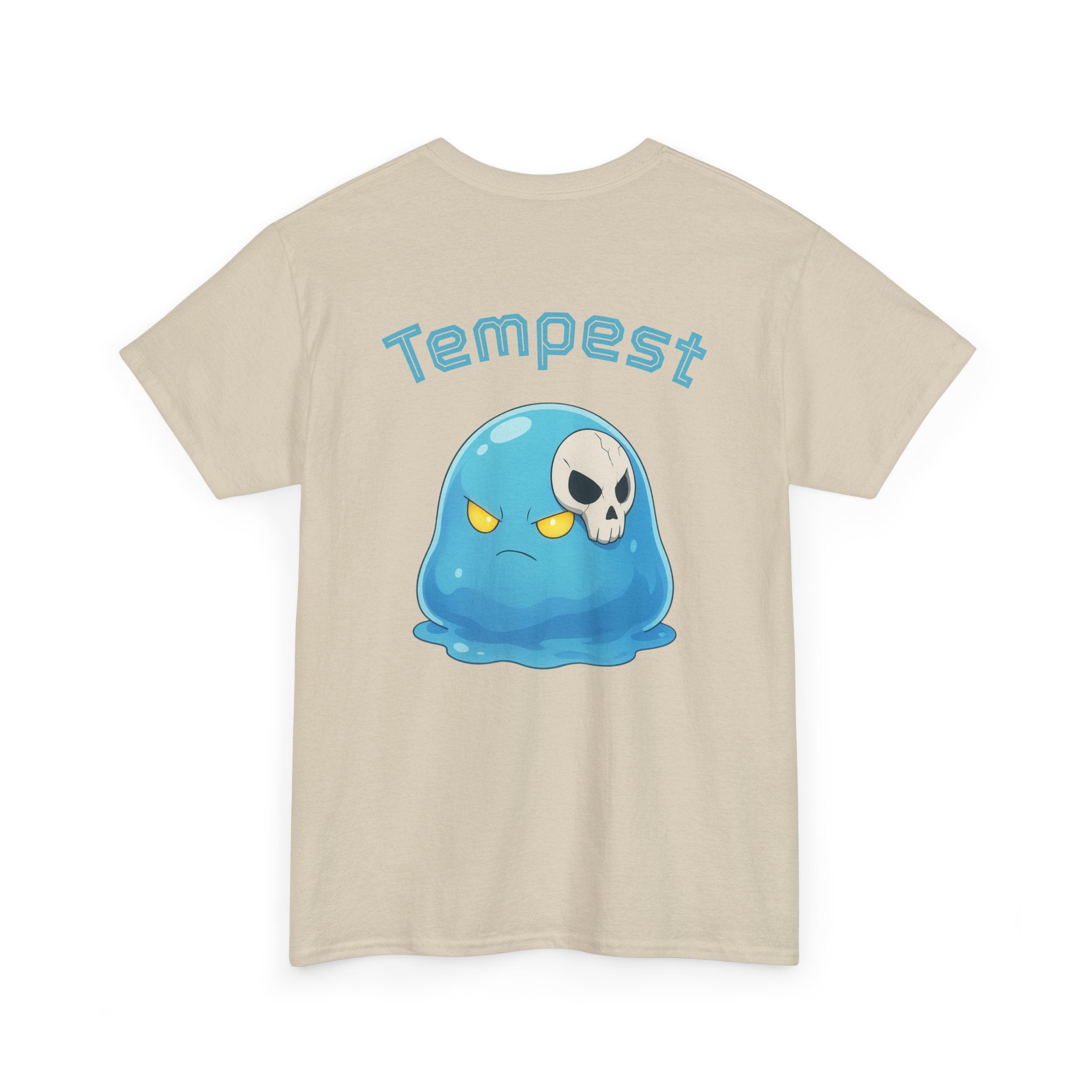 Fantasy Demon Knight T-Shirt — 'Tempest' Slime Back Graphic Tee