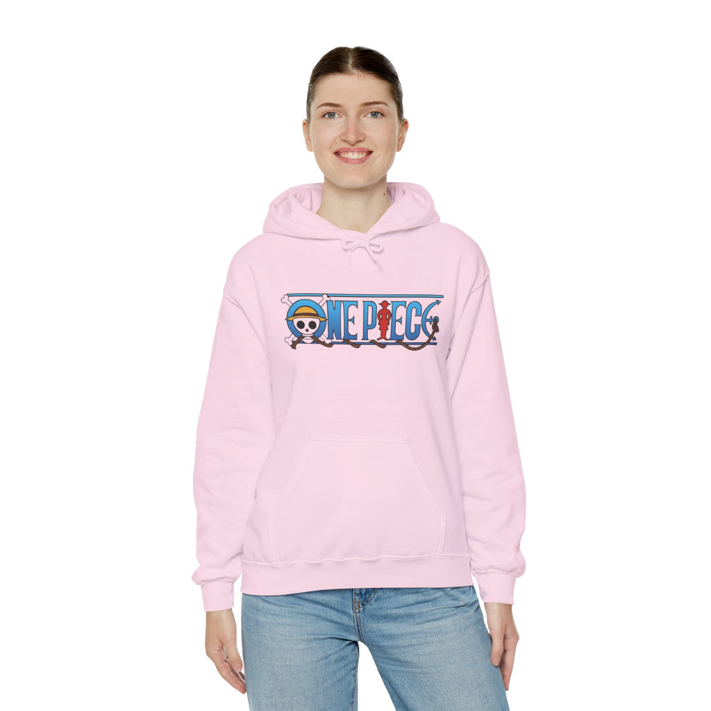 One Piece Hoodie — Luffy Crew Christmas Graphic Pullover