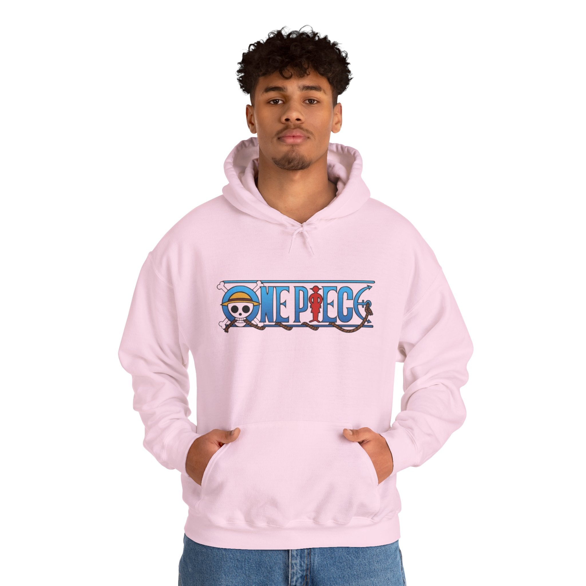 One Piece Hoodie — Luffy Crew Christmas Graphic Pullover