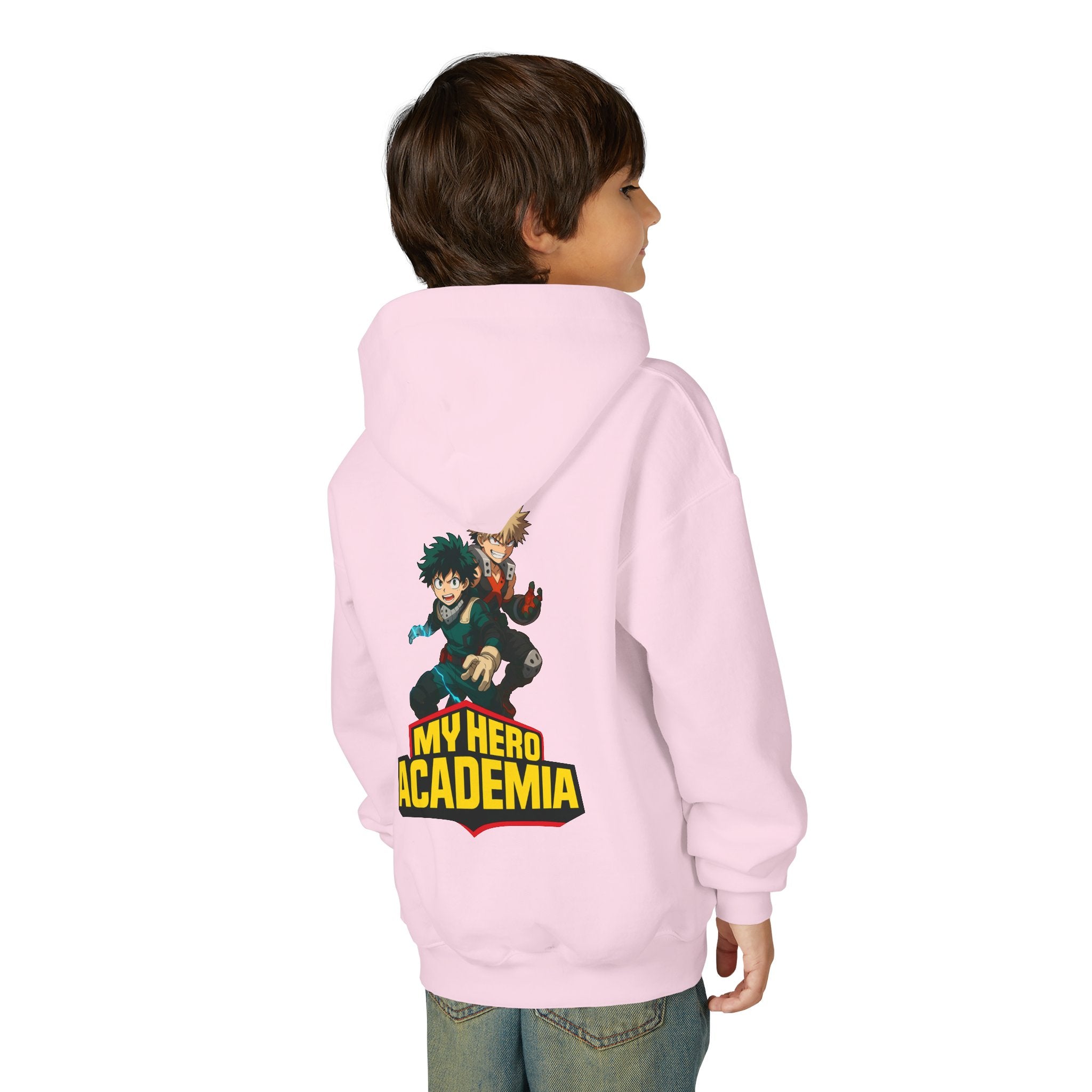 My Hero Academia Youth Hoodie — Anime Character Logo Pullover