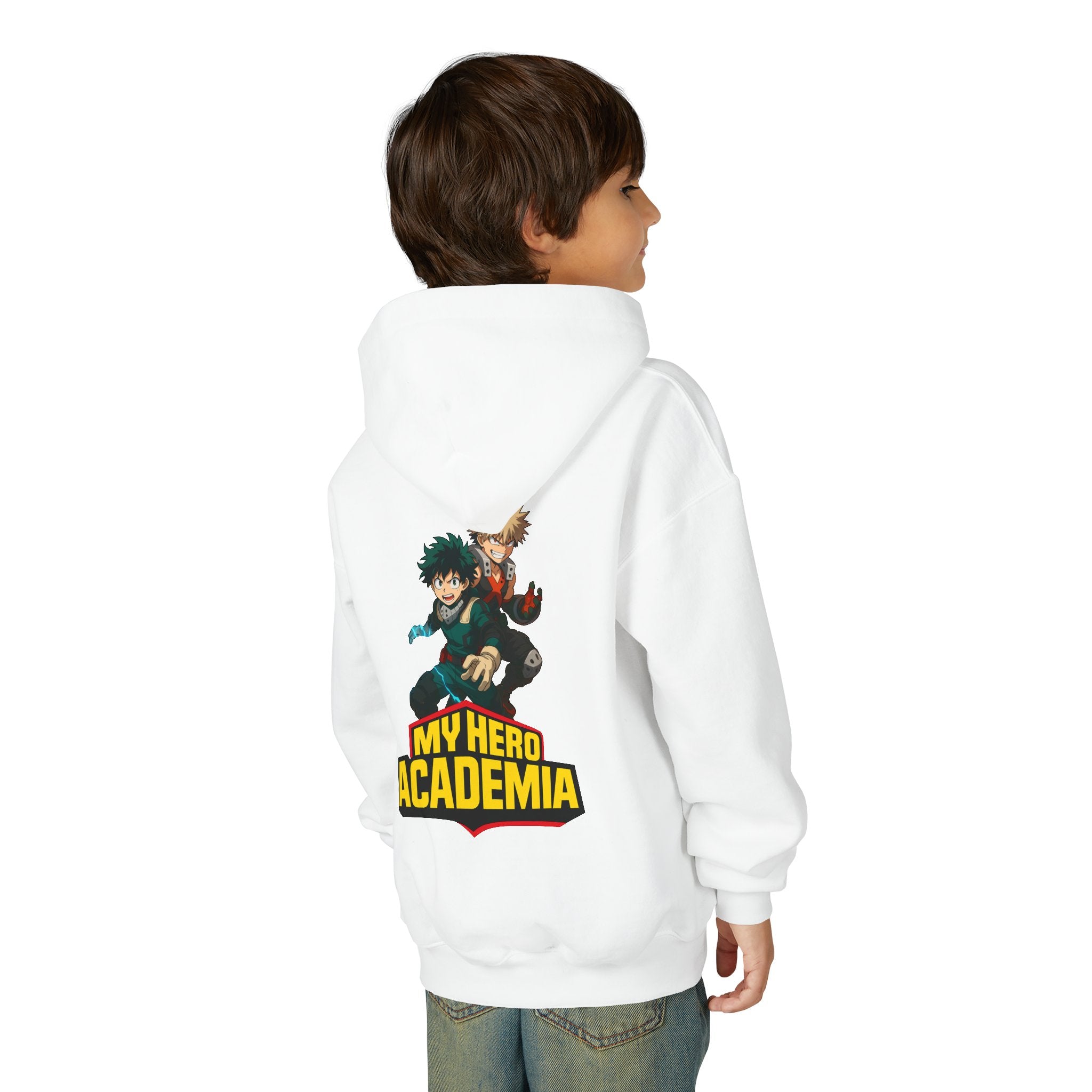 My Hero Academia Youth Hoodie — Anime Character Logo Pullover