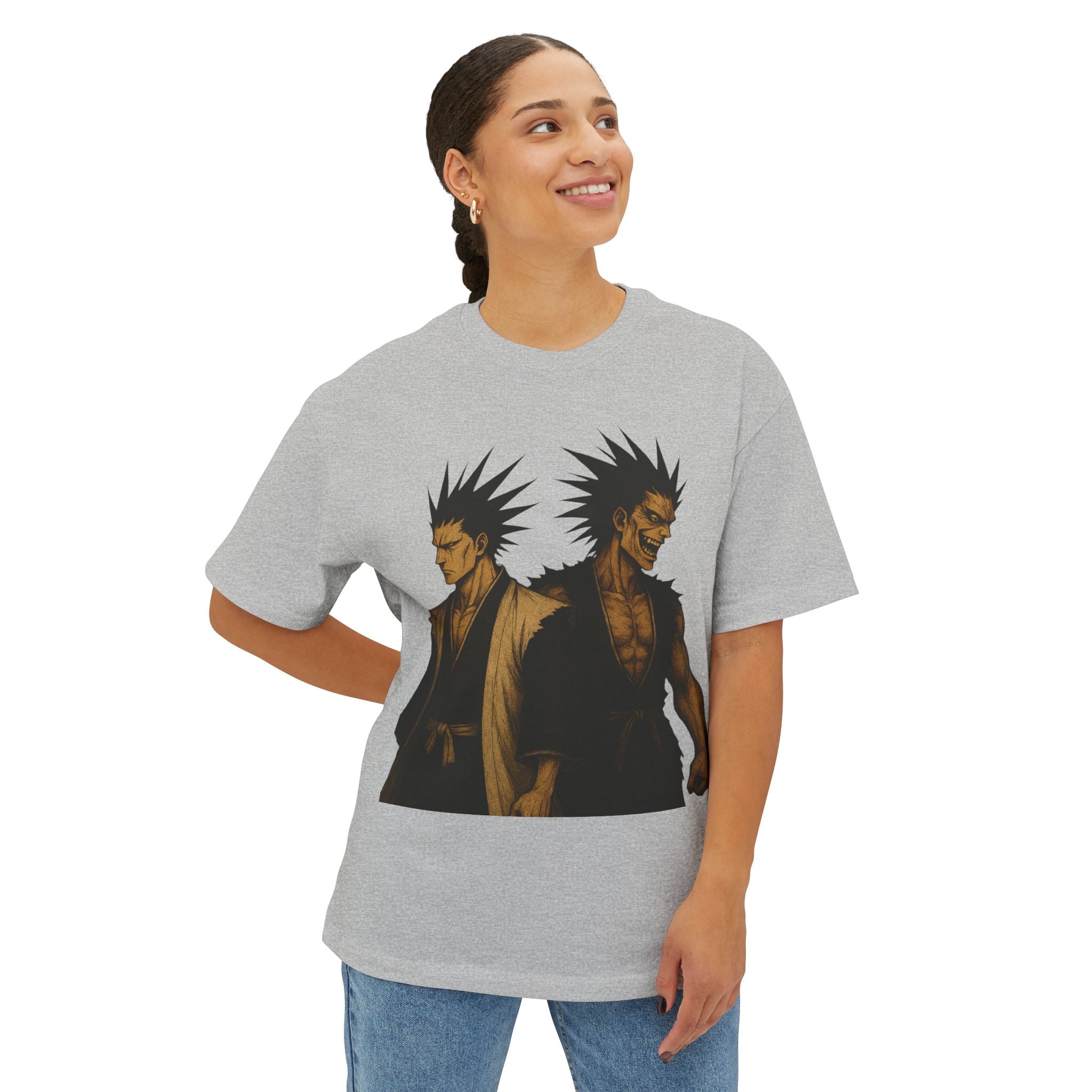 Bleach Anime Inspired Unisex Oversized Boxy Tee