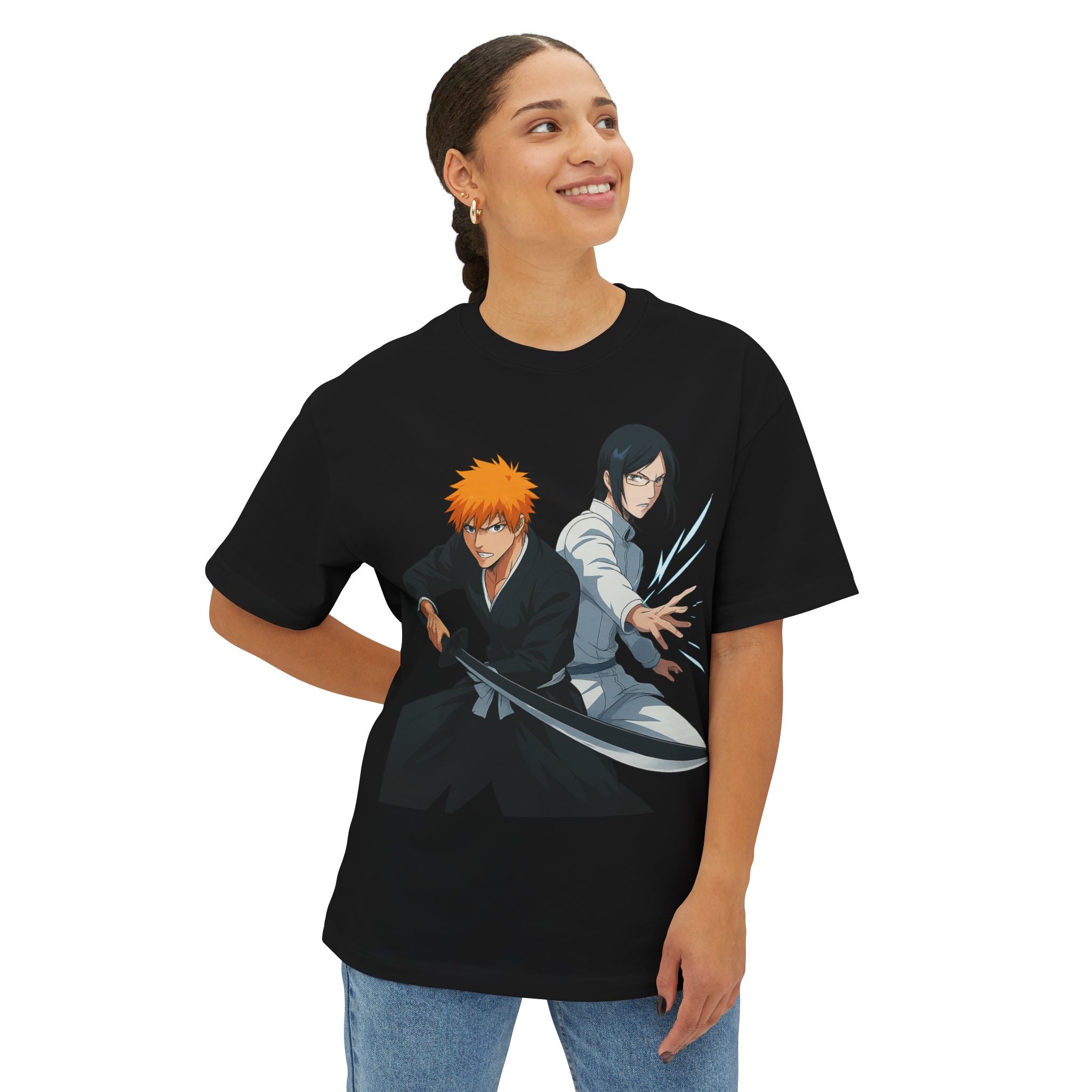 Bleach Manga-Inspired Oversized Tee for Anime Fans