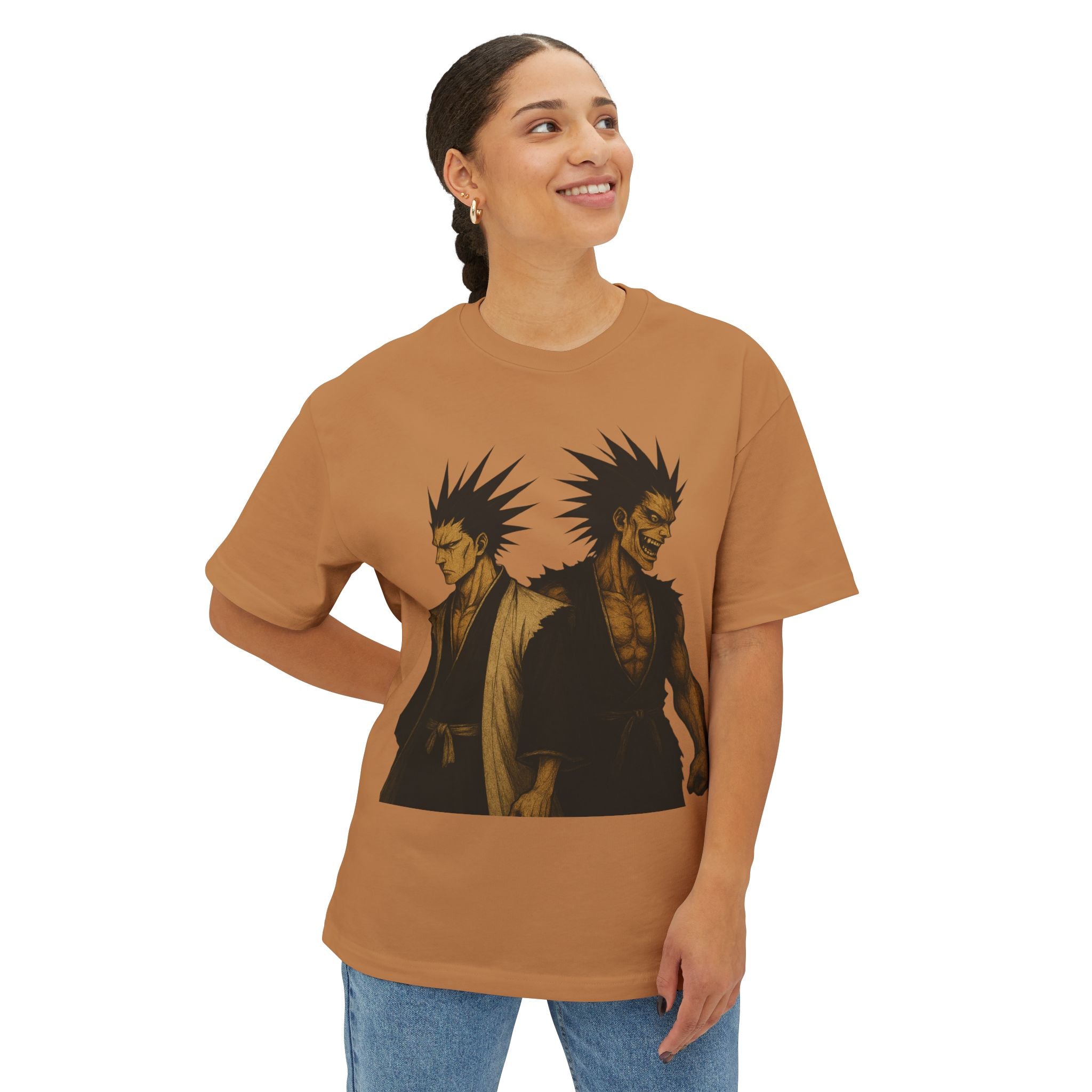 Bleach Anime Inspired Unisex Oversized Boxy Tee