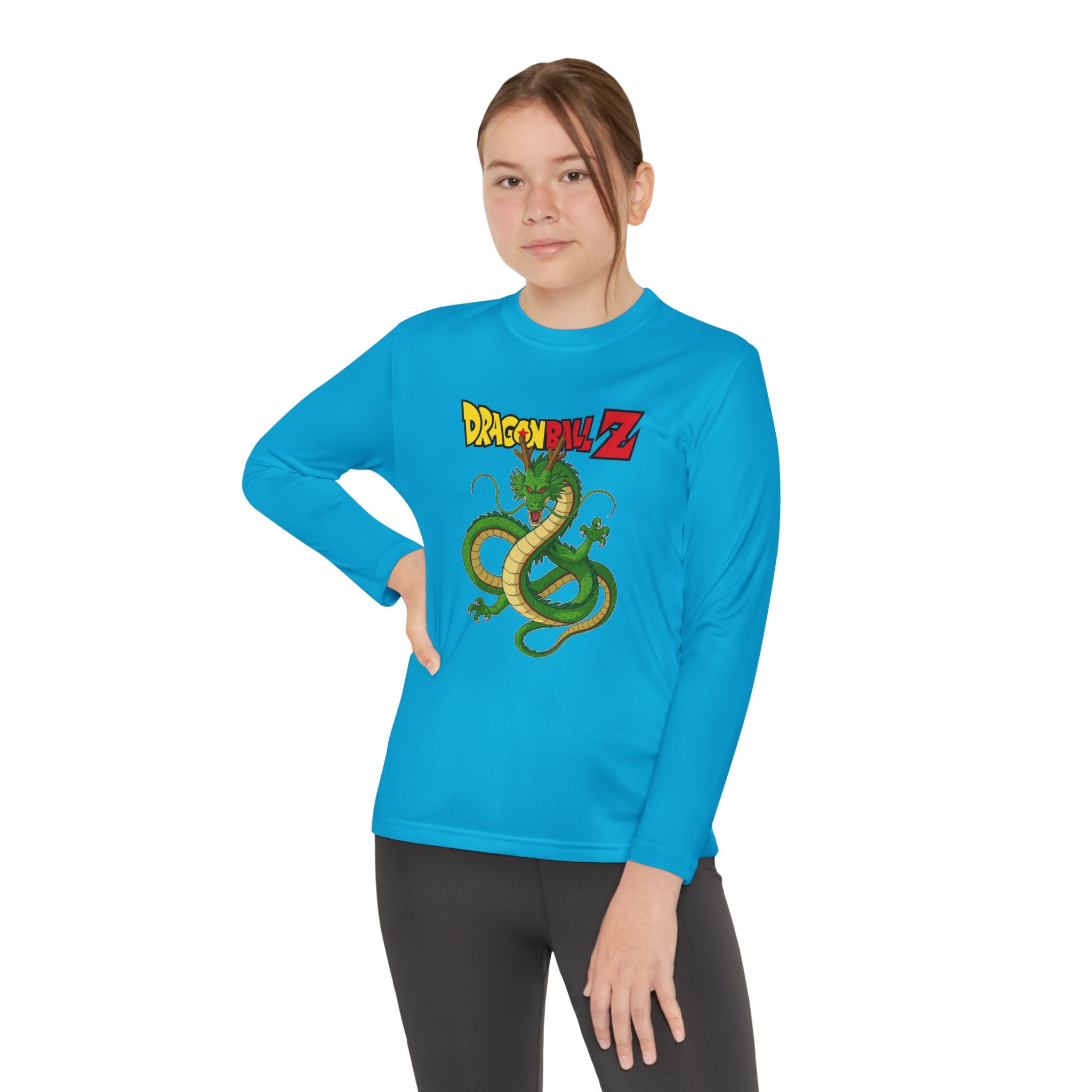 Dragon Shenron Youth Long Sleeve Tee — Anime Dragon Z Graphic Shirt