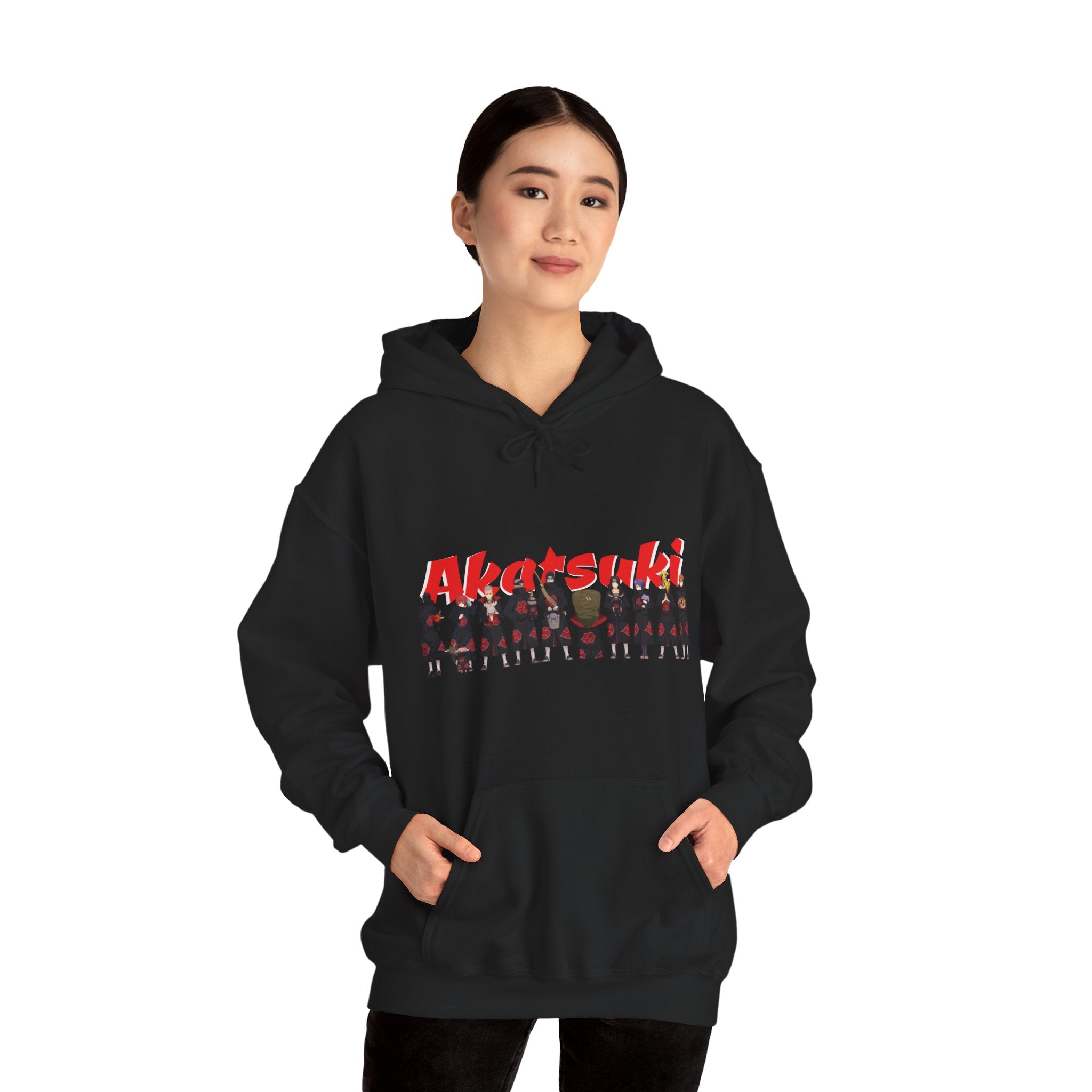 Akatsuki Anime Hoodie – Red Cloud Clan Pullover