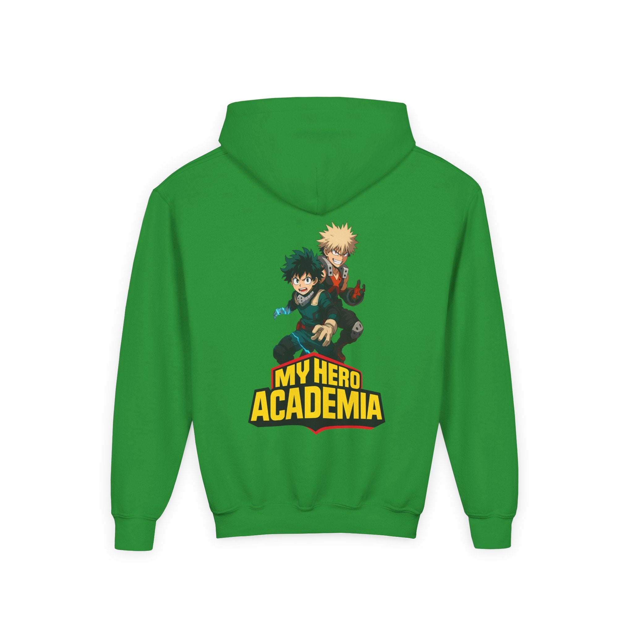 My Hero Academia Youth Hoodie — Anime Character Logo Pullover