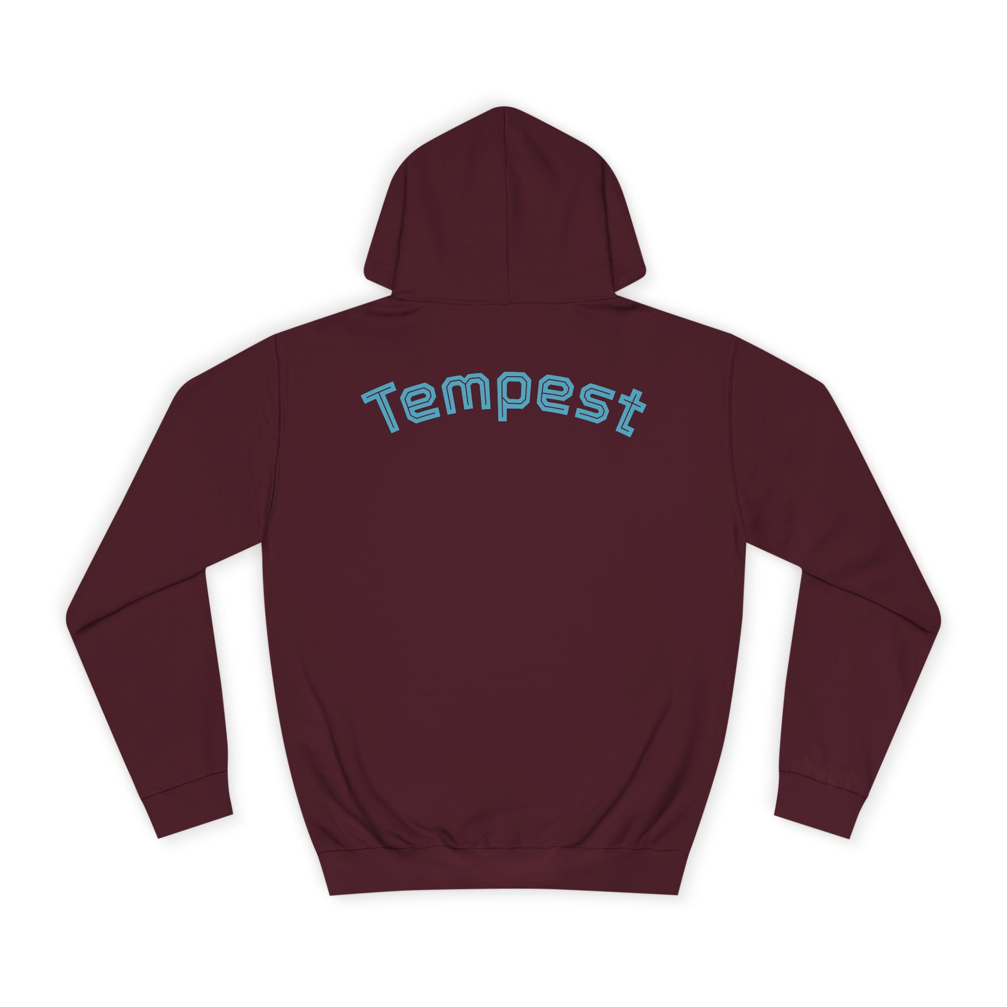 Cute Blue Slime Hoodie — 'Tempest' Gamer College Pullover