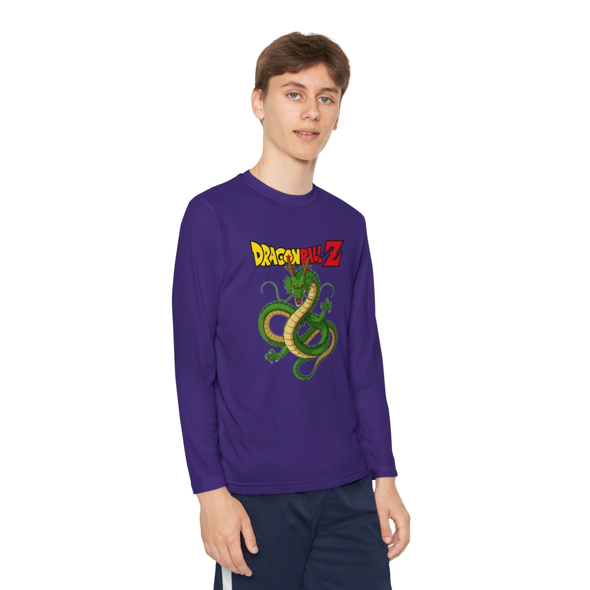 Dragon Shenron Youth Long Sleeve Tee — Anime Dragon Z Graphic Shirt