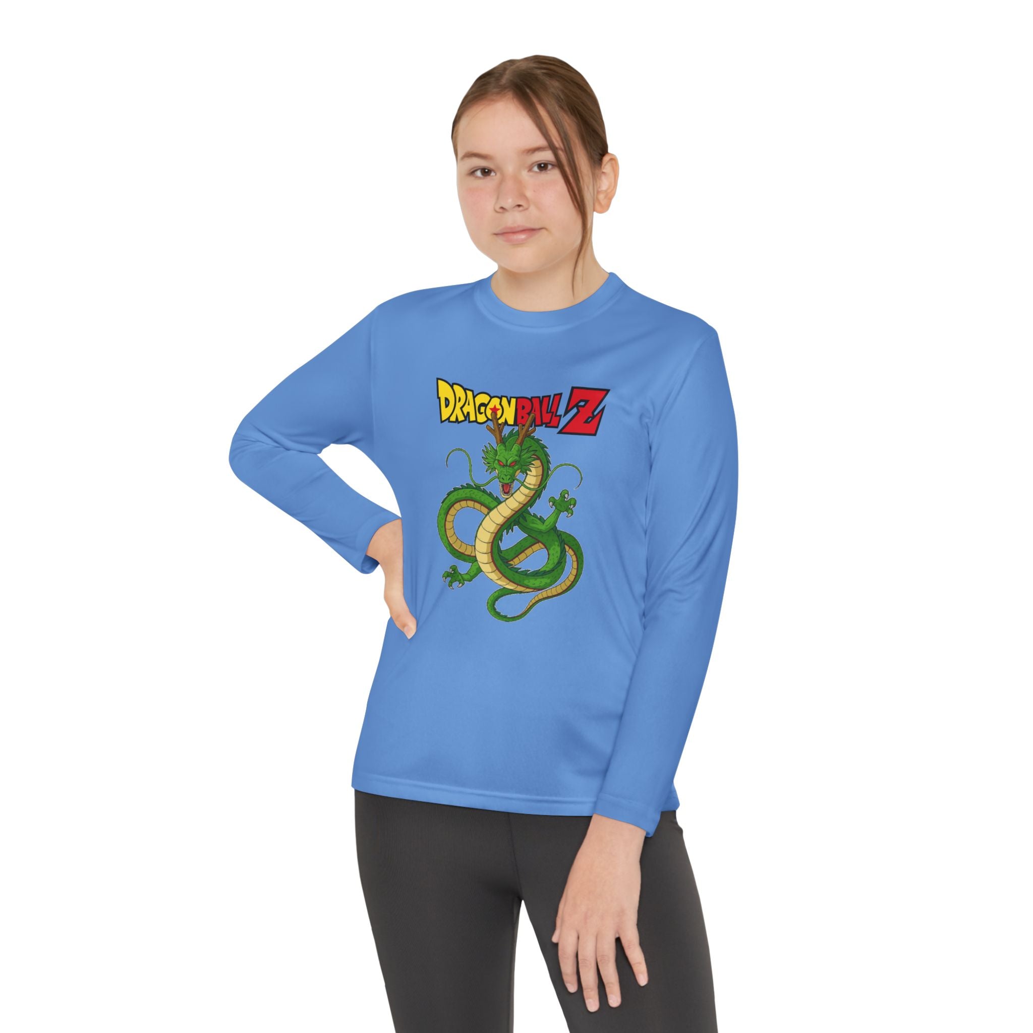 Dragon Shenron Youth Long Sleeve Tee — Anime Dragon Z Graphic Shirt
