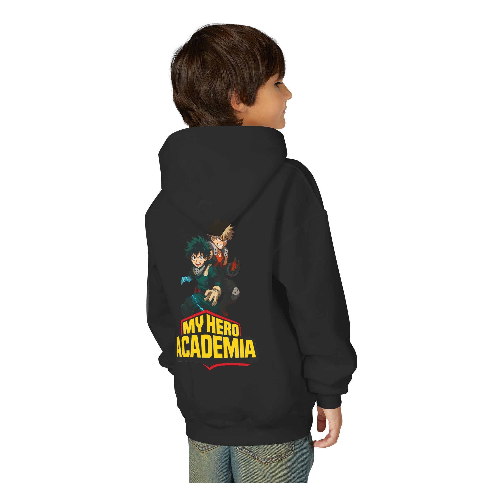 My Hero Academia Youth Hoodie — Anime Character Logo Pullover
